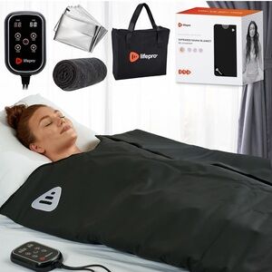 New LifePro Far Infrared Sauna Blanket NWT